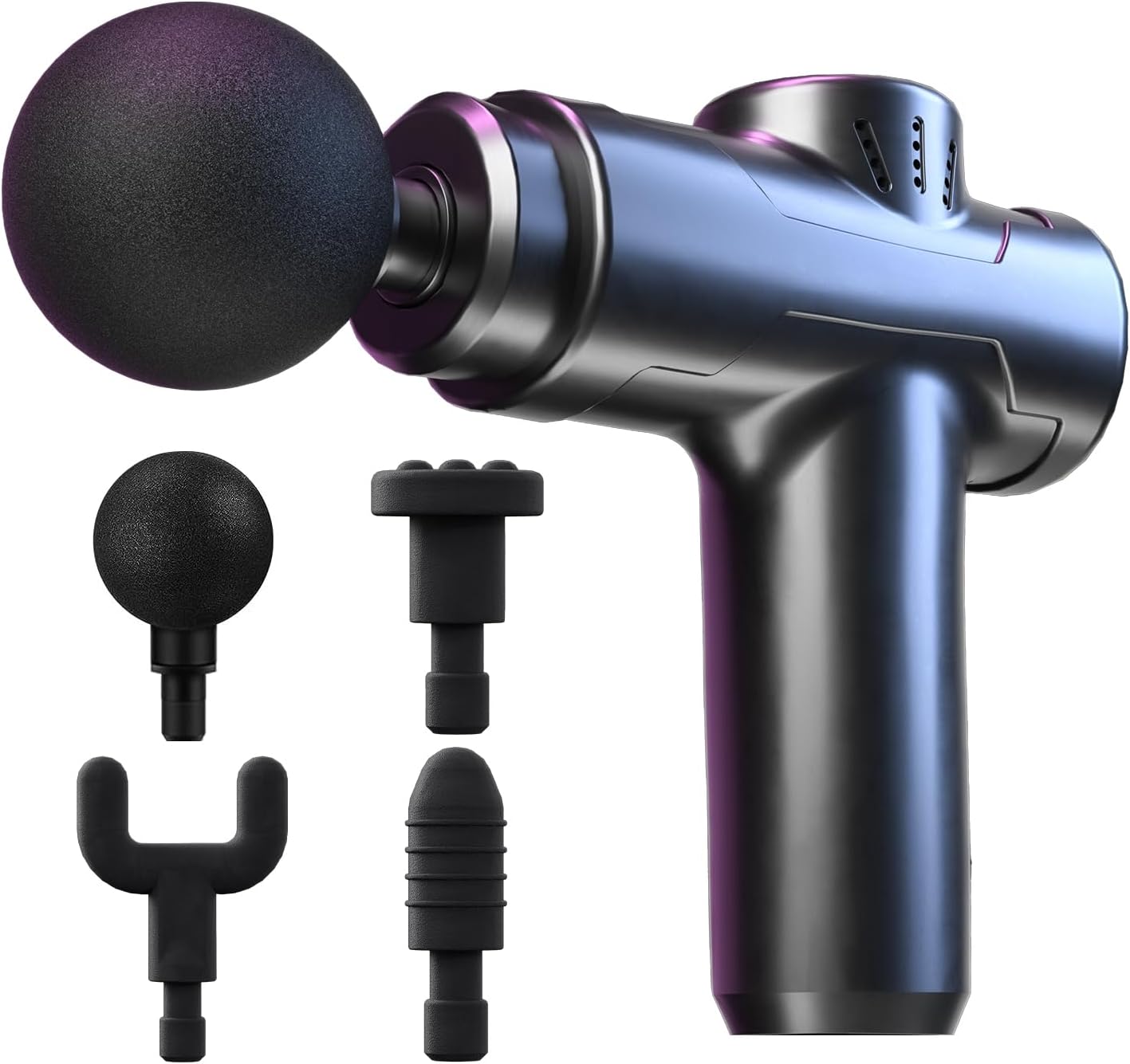 Pistola de Masaje Muscular, Masajeador de Espalda Portátil, Mini Masajeador Electrico de Mano,Masaje de Tejido Profundo Ajustable,Massage Gun de Percusión Fisioterapia para Relajar Los Músculos