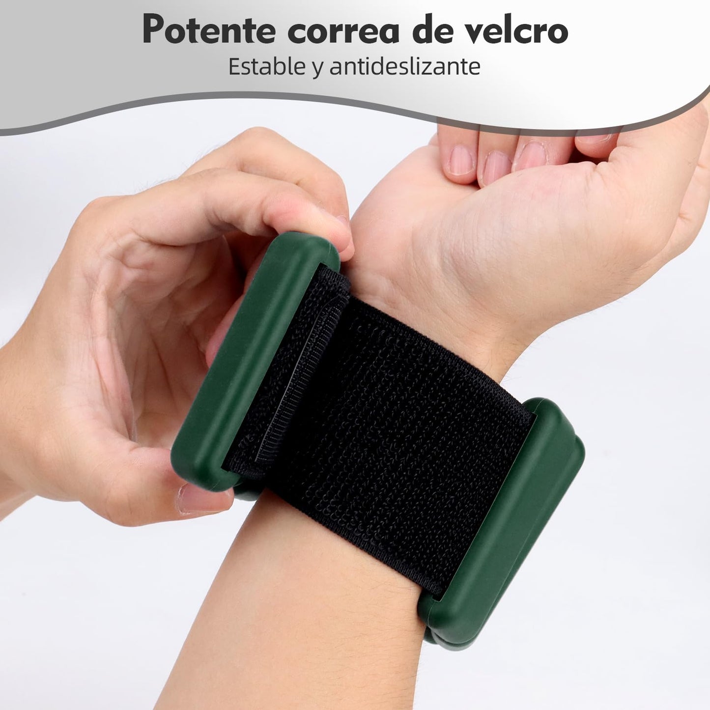 Polainas para Tobillos y Muñecas, 2pcs Pesas Tobillo de 0.5 Libra Ajustables, Munequeras con Peso de Silicona para Ejercicio, Footing, Yoga, Pilates, Bailando y Entrenamiento de Fuerza